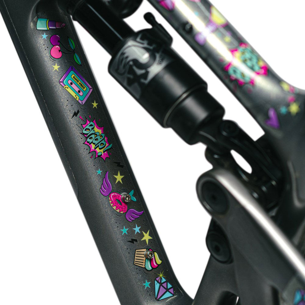 DyedBro Unicorn Glitter Bike Protection Film - Clear - Colours