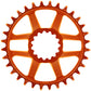 E-Thirteen Helix R Guidering Direct Mount Chainring - E-Thirteen Direct Mount - 32T - 52-55mm Flip - Round - 12-Speed - Naranja Alloy