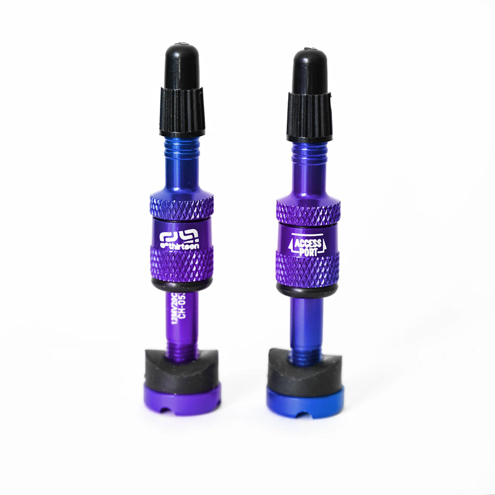 E-Thirteen Quickfill Tubeless Valves - Intergalactic - 16-24mm Depth