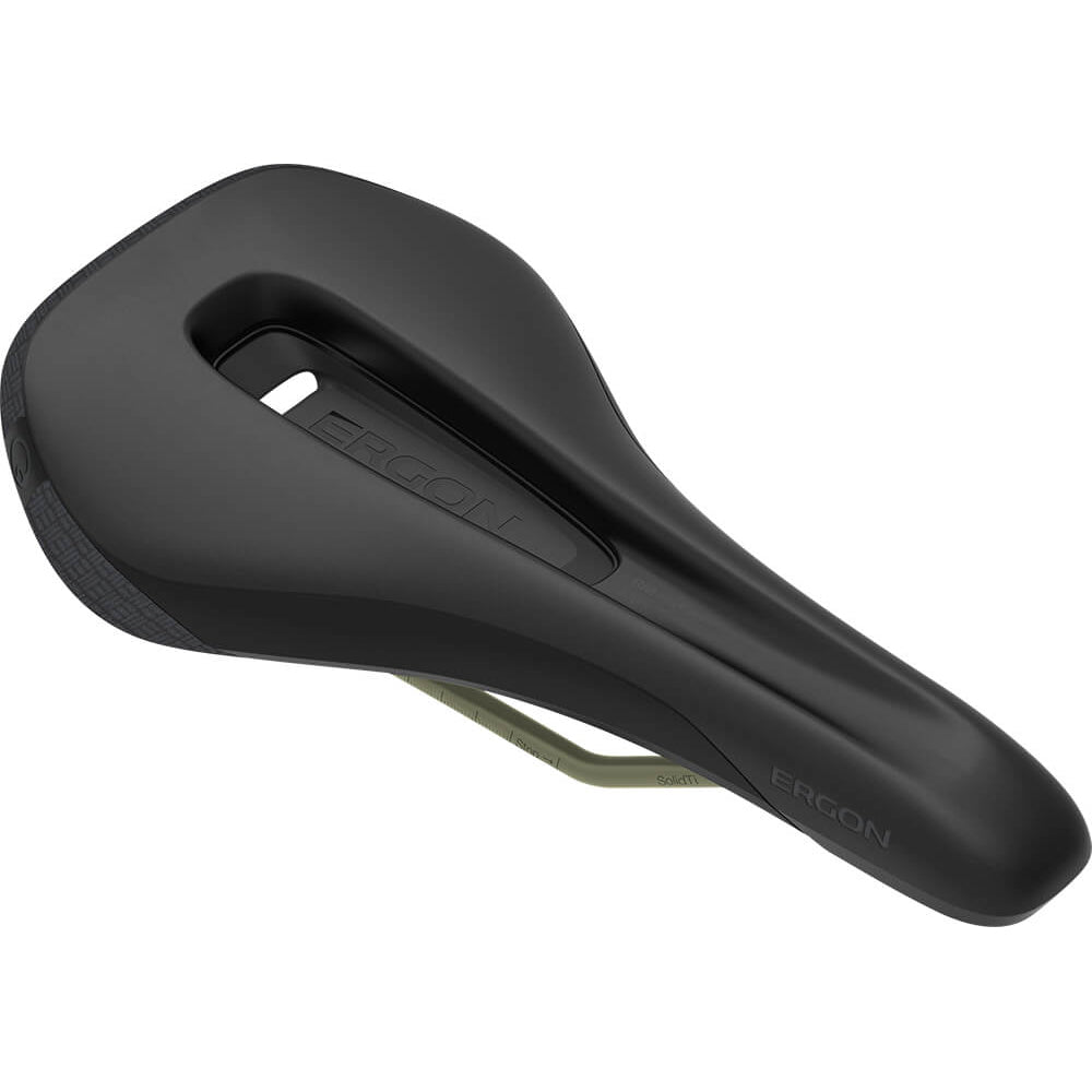 Ergon SM Enduro Pro MTB Saddle - Stealth Black - Titanium Rails - M-L 148mm