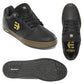 Etnies Camber Crank Flat Shoes - US 9.5 - Black - Gum