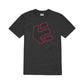 Etnies Crank Tee - M - Black - Red