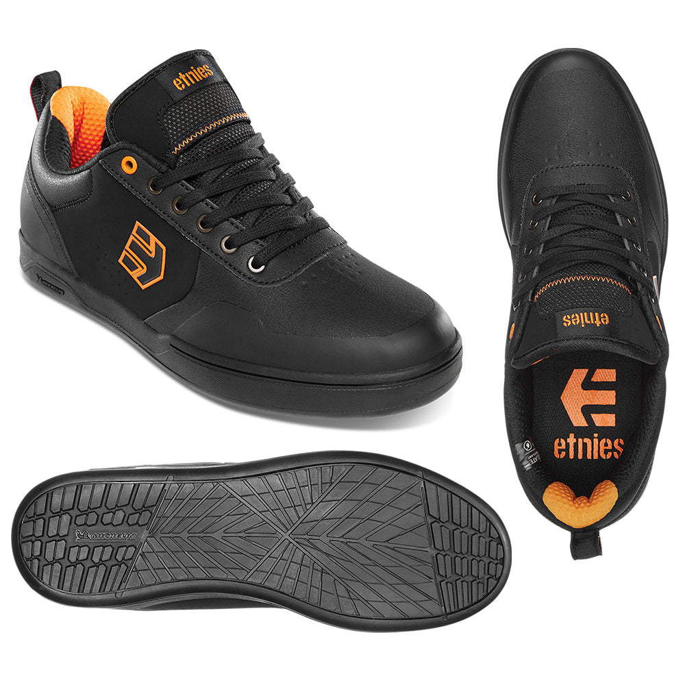 Etnies Culvert Flat Shoes - US 10.0 - Black - Orange