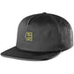 Etnies Icon Strap Back Hat - One Size Fits Most - Black - Yellow