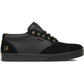 Etnies Jameson Mid Crank Flat Shoes - US 8.0 - Black - Black