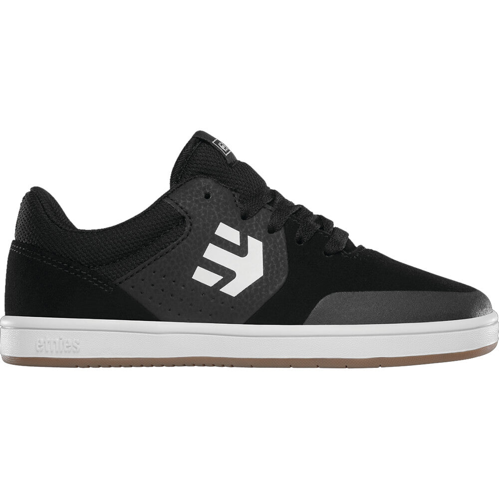 Etnies Marana Kids Flat Shoes - US 2 - Black/Gum/White