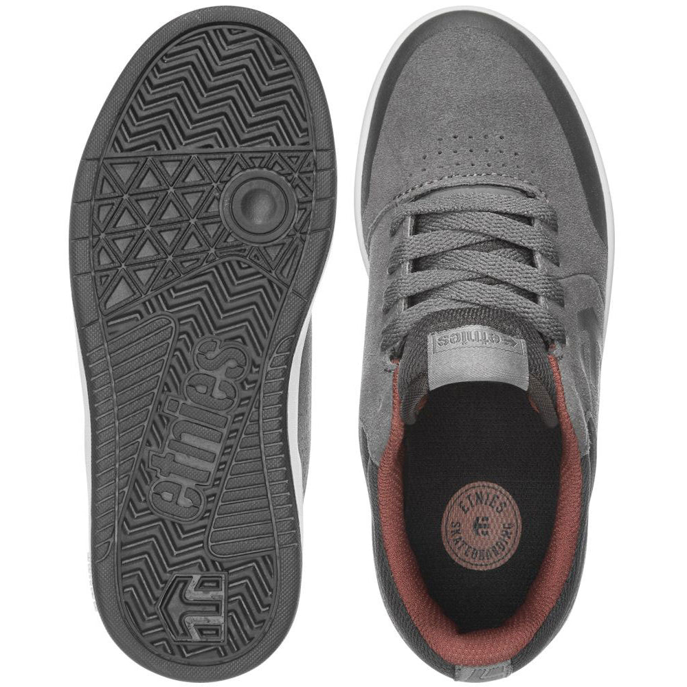 Etnies Marana Kids Flat Shoes - US 6.0 - Dark Grey - Light Grey