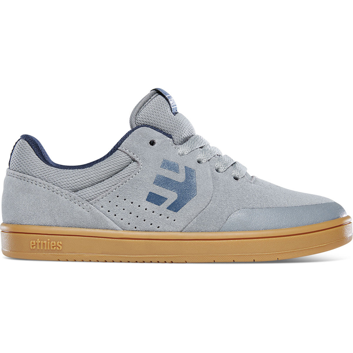 Etnies Marana Kids Flat Shoes - US 7.0 - Grey - Blue - Gum