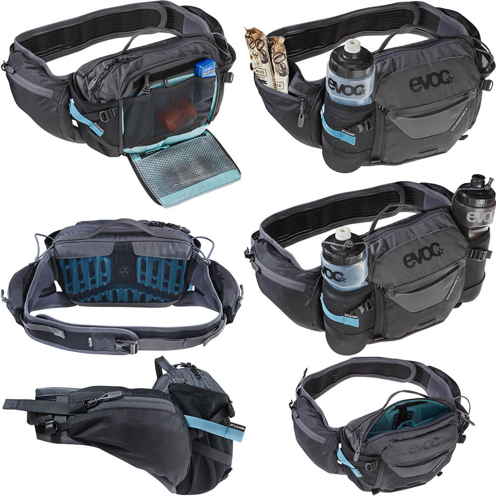 Evoc Hip Pack Pro 3L + 1.5L Bladder Hydration Pack MTB Direct The