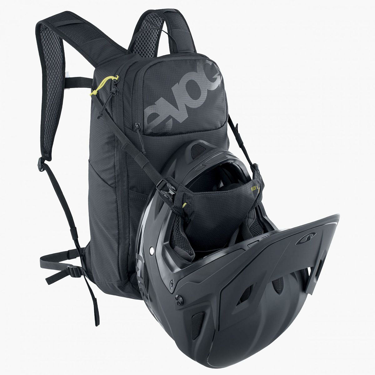 Evoc Ride 8L +2L Bladder Hydration Pack - Black