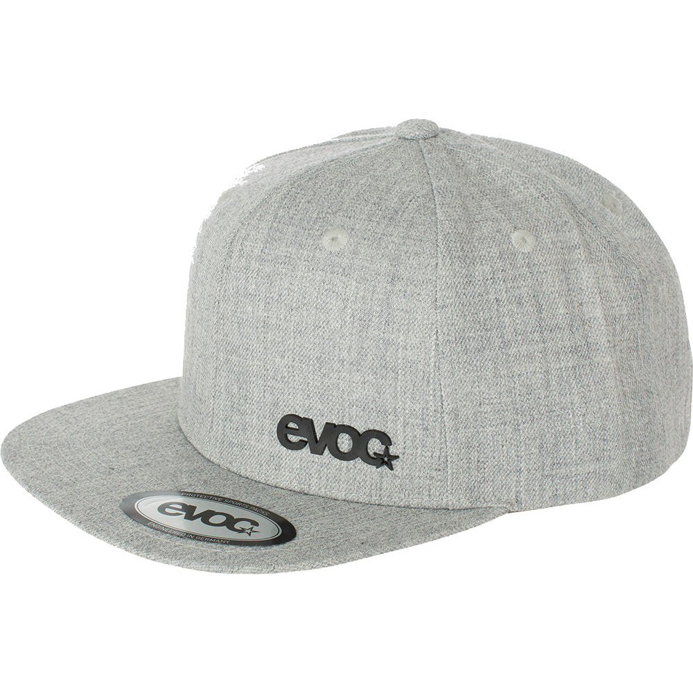 Evoc Snapback Cap - One Size Fits Most - Heather Grey