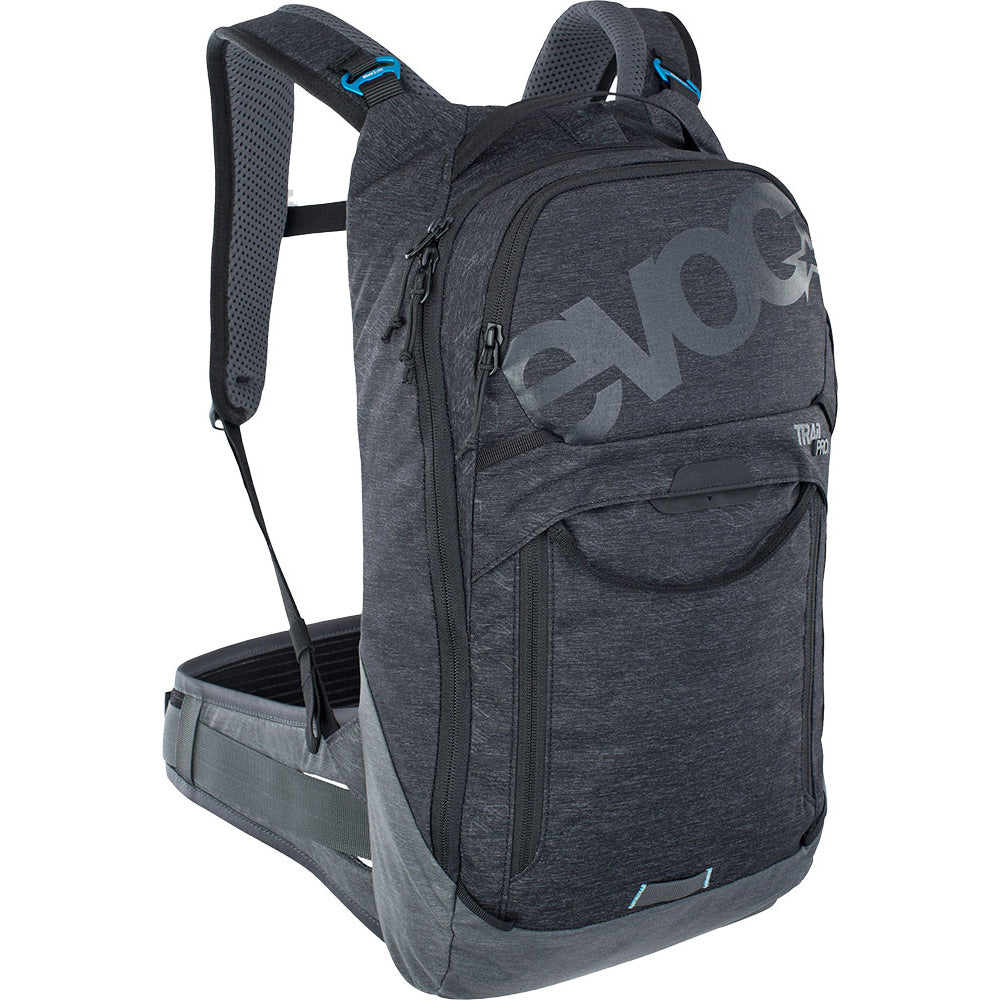 Evoc Trail Pro 10L Back Protector Pack - Black - Carbon Grey