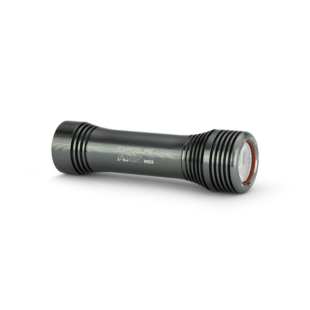 Exposure Axis Mk8 1250 Lumen Front Light - Gun Metal Black