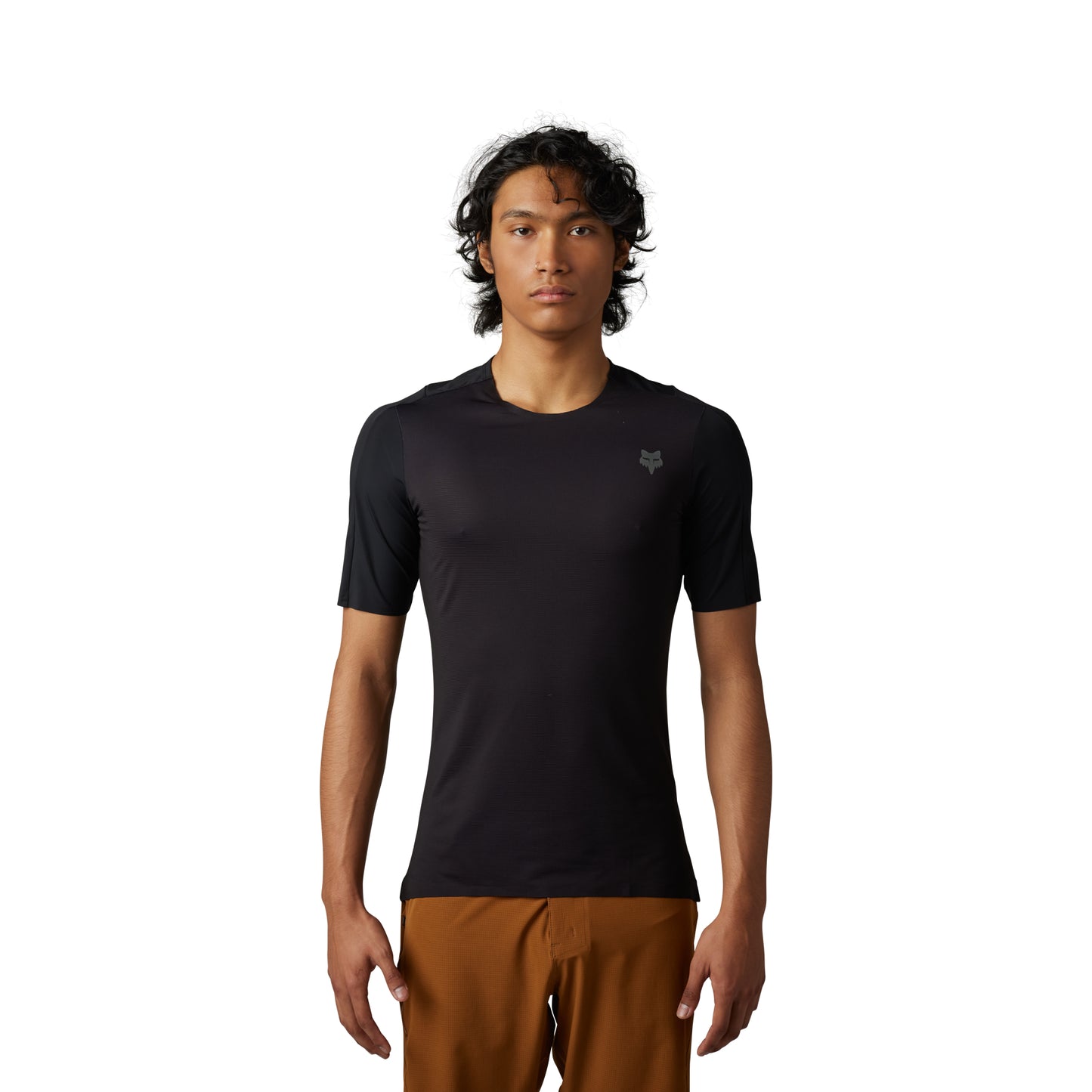 Fox Flexair Ascent Short Sleeve Jersey - XL - Black - 2023
