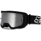 Fox Main Leed Youth Goggles - Youth - One Size Fits Most -  Black - Grey Mirror Lens
