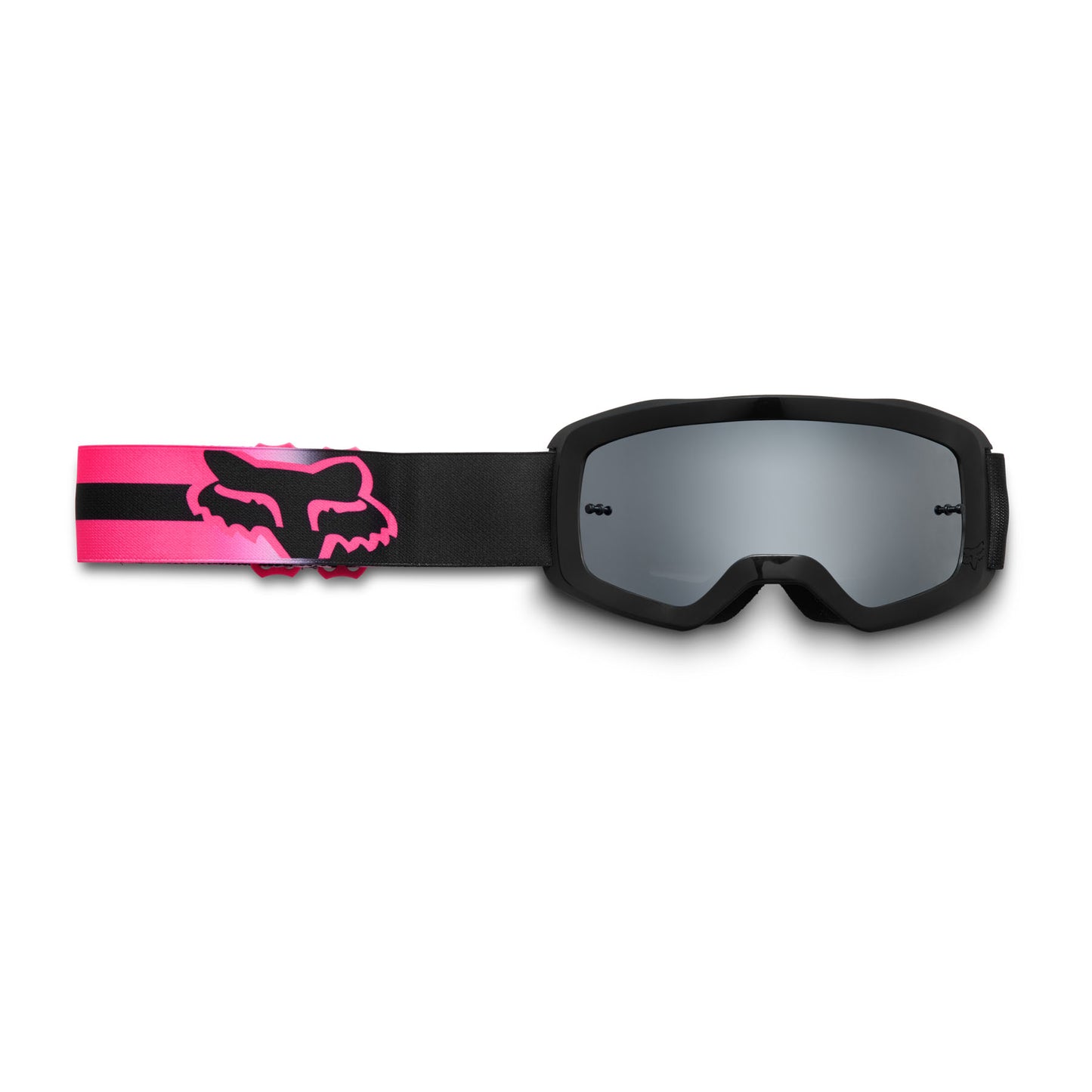 Fox Main Leed Youth Goggles - Youth - One Size Fits Most - Pink - Grey Mirror Lens