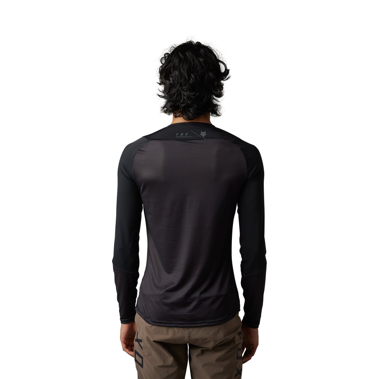 Fox Flexair Ascent Long Sleeve Jersey - XL - Black - 2023