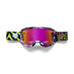 Fox Main Barbed Wire SE Goggles - One Size Fits Most -  Purple - Grey Mirror Lens