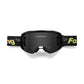 Fox Main Statk Goggles - One Size Fits Most -  Black - Red - Smoke Grey Lens