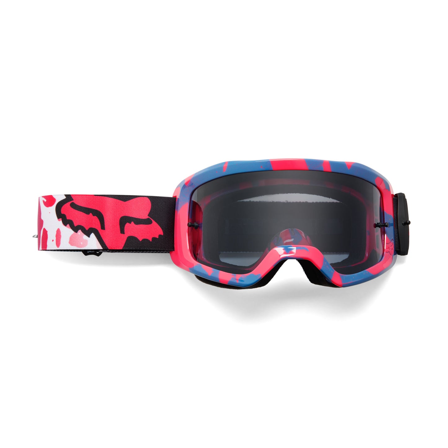 Fox Main Morphic Goggles - One Size Fits Most -  Blueberry - Smoke Grey Lens