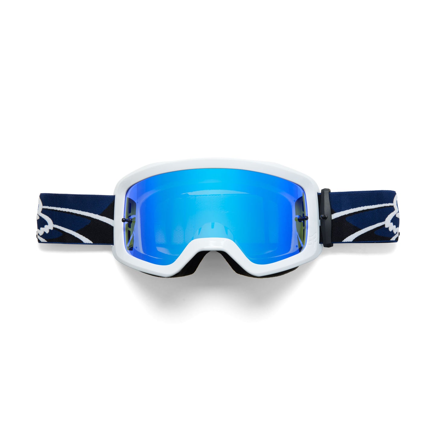 Fox Goat Strafer Goggles - One Size Fits Most -  Navy - Blue Mirror Lens