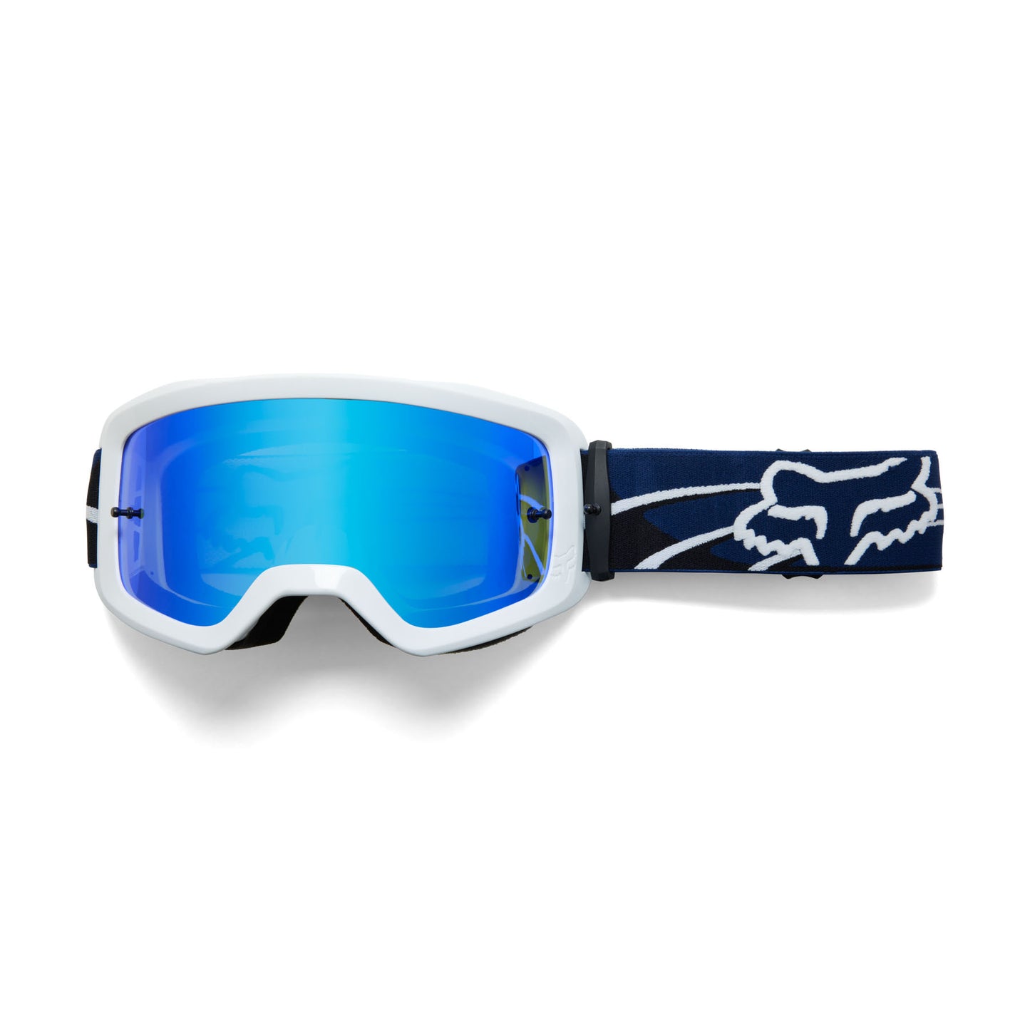 Fox Goat Strafer Goggles - One Size Fits Most -  Navy - Blue Mirror Lens