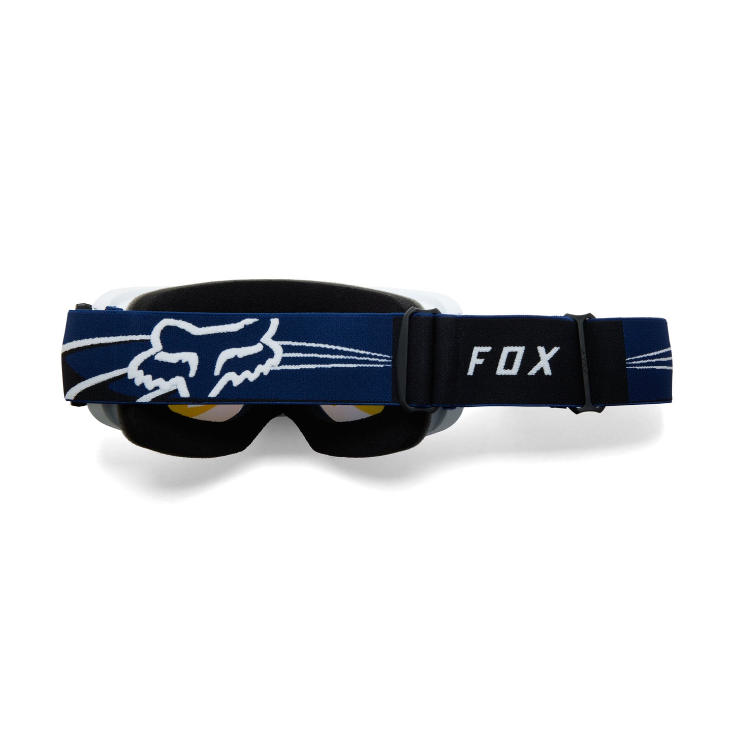 Fox Goat Strafer Goggles - One Size Fits Most -  Navy - Blue Mirror Lens