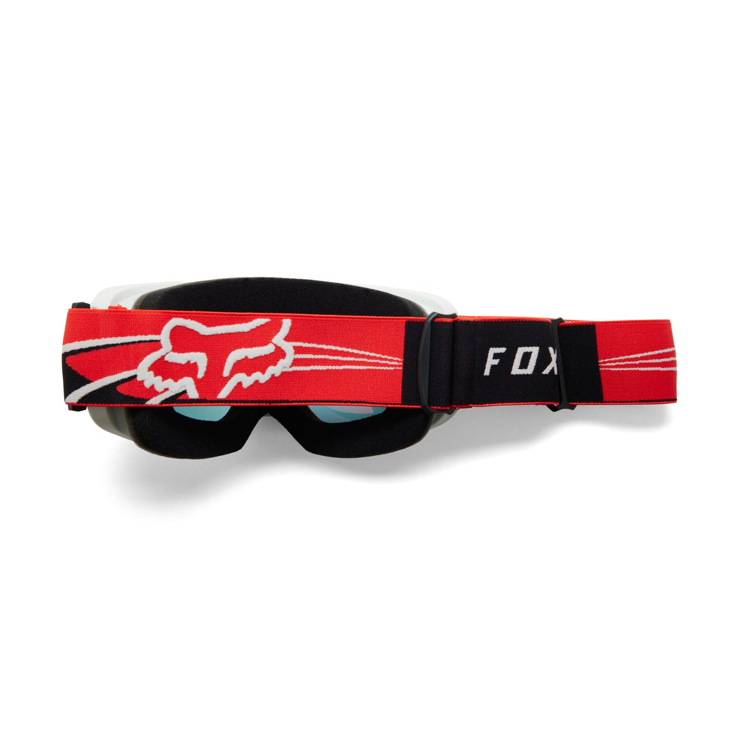 Fox Goat Strafer Goggles - One Size Fits Most -  Flo Red - Red Mirror Lens