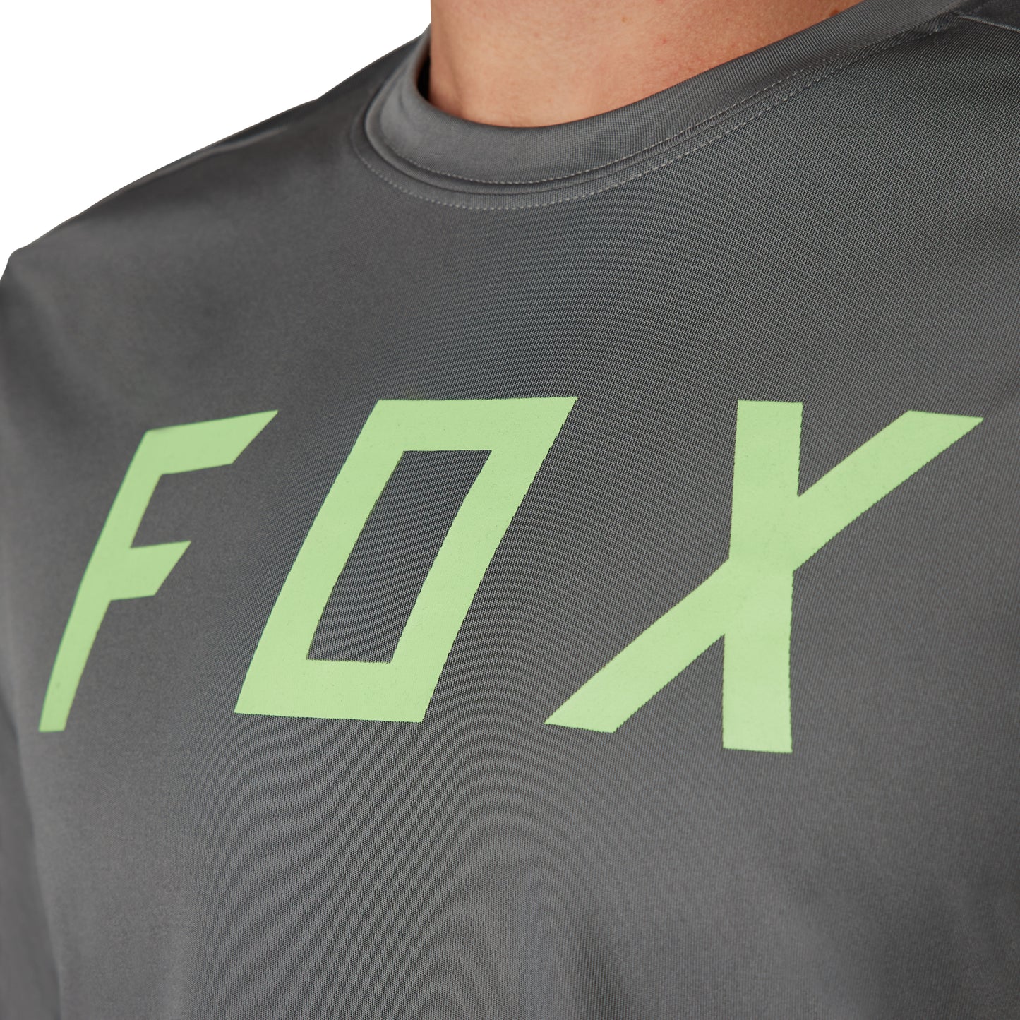 Fox Ranger Moth Race Short Sleeve Jersey - S - Pewter