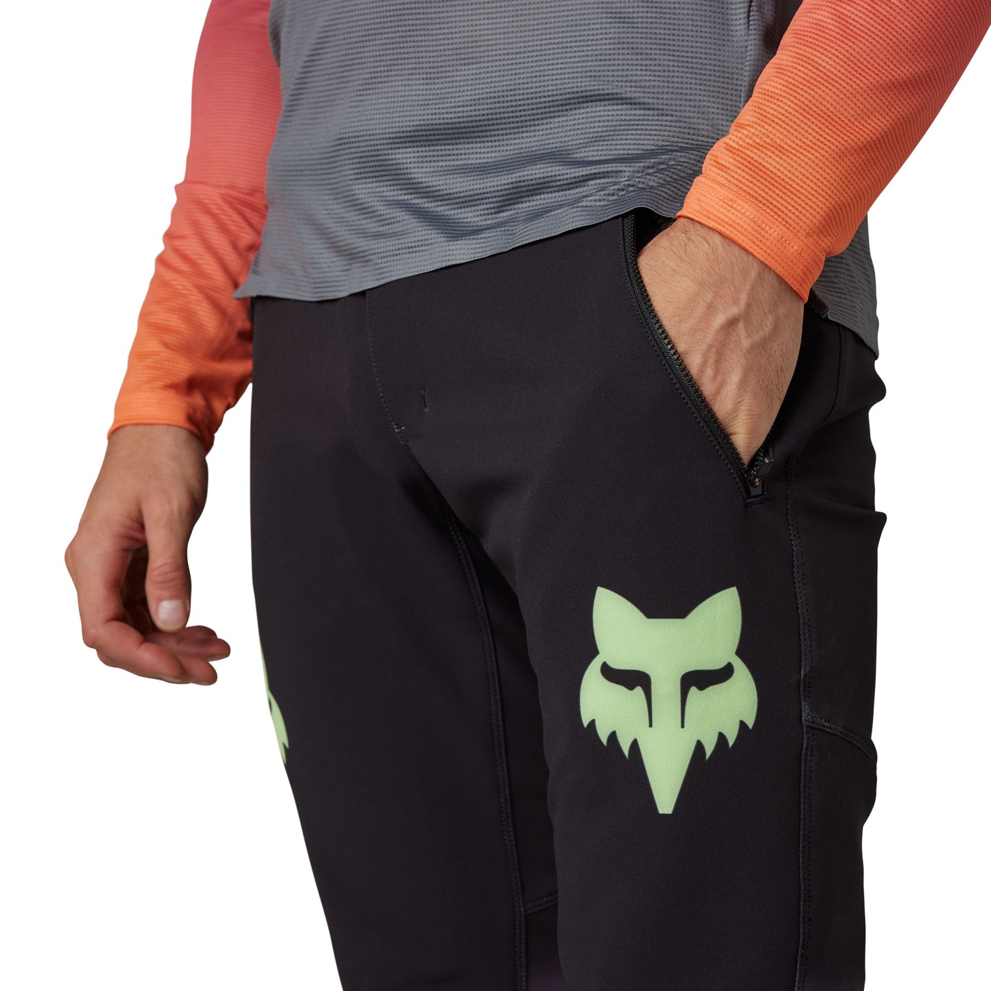 Fox Flexair Race Pants - XL-36 - Day Glo Orange