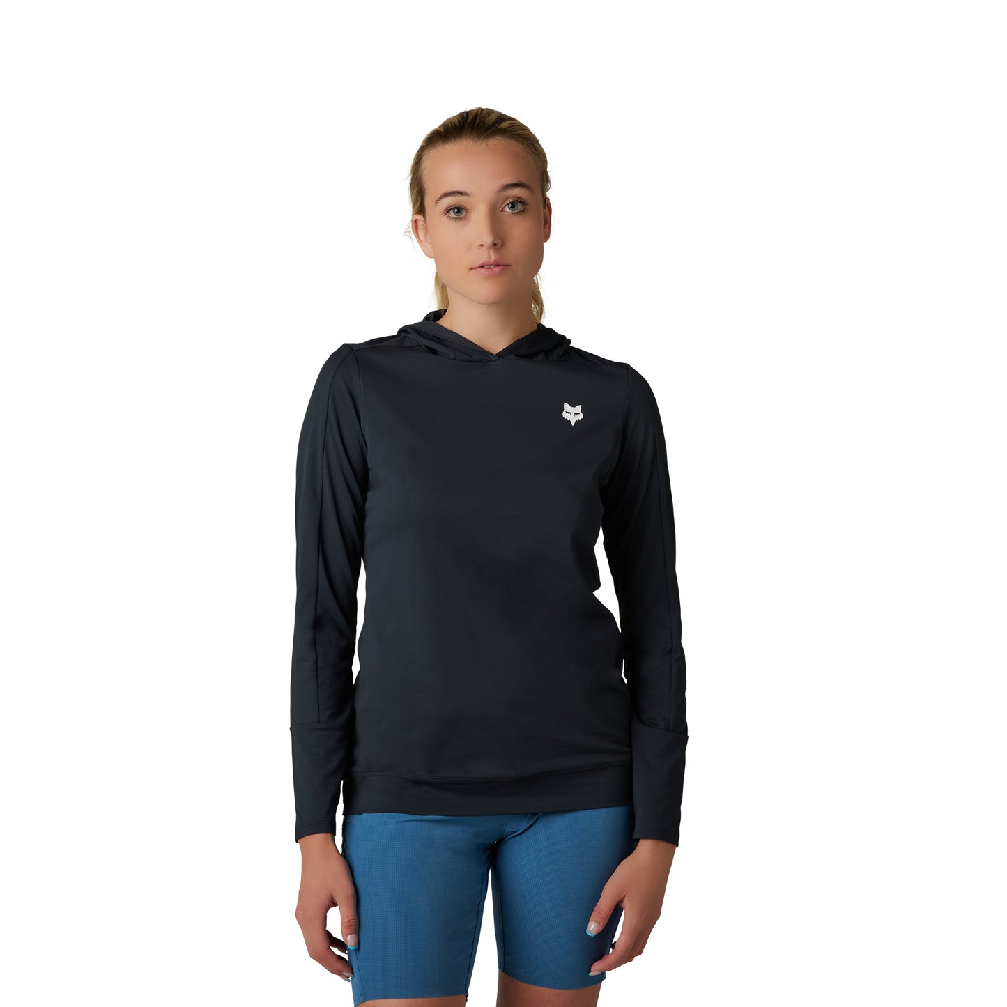 Fox Ranger Sun Shirt Women's Long Sleeve Jersey - Women's M - Black