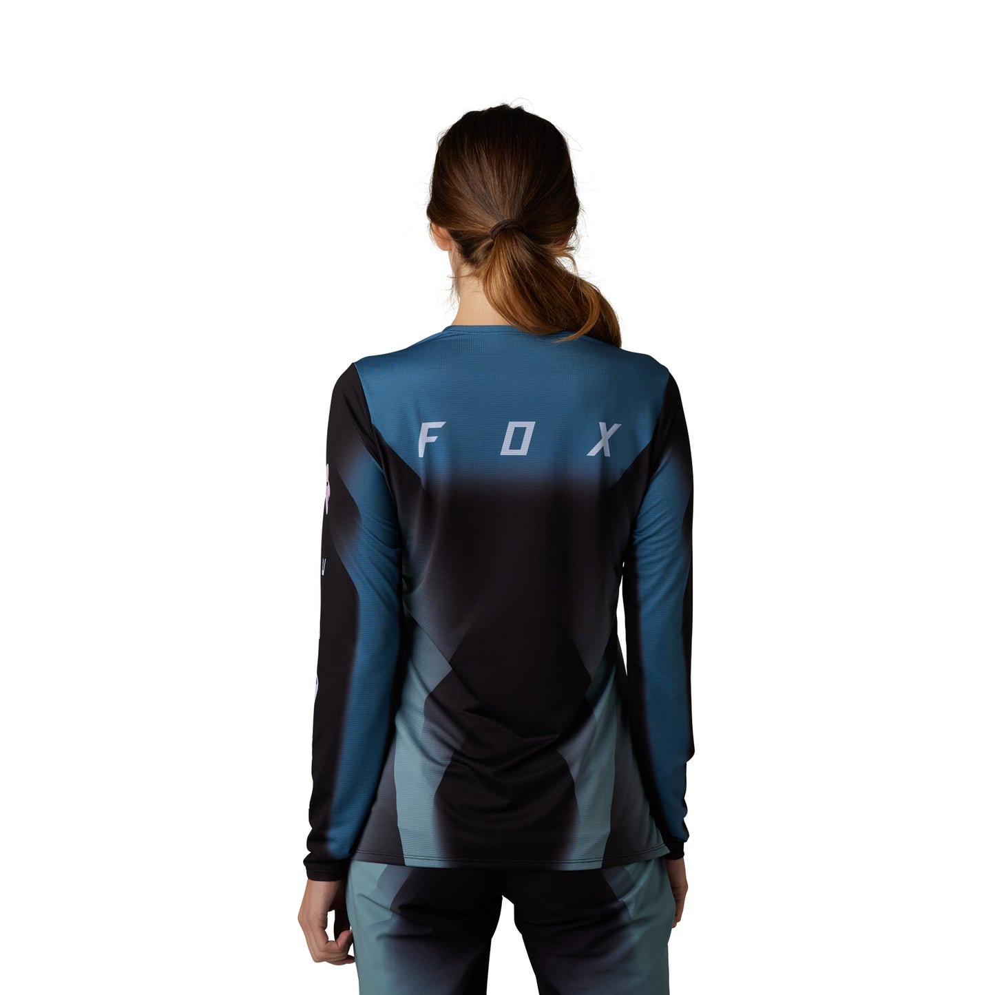 Fox Flexair Ascent TS57 Women's Short Sleeve Jersey - Women's S - Black