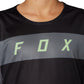Fox Flexair Youth Short Sleeve Jersey - Youth L - Black