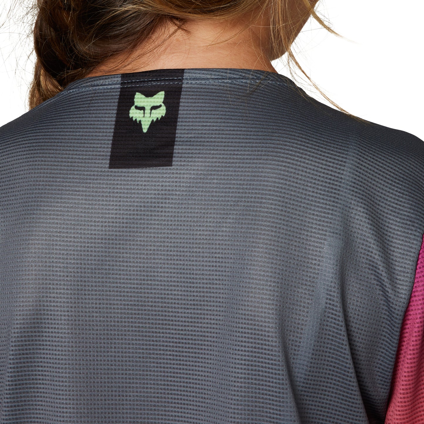 Fox Flexair Youth Short Sleeve Jersey - Youth L - Pewter