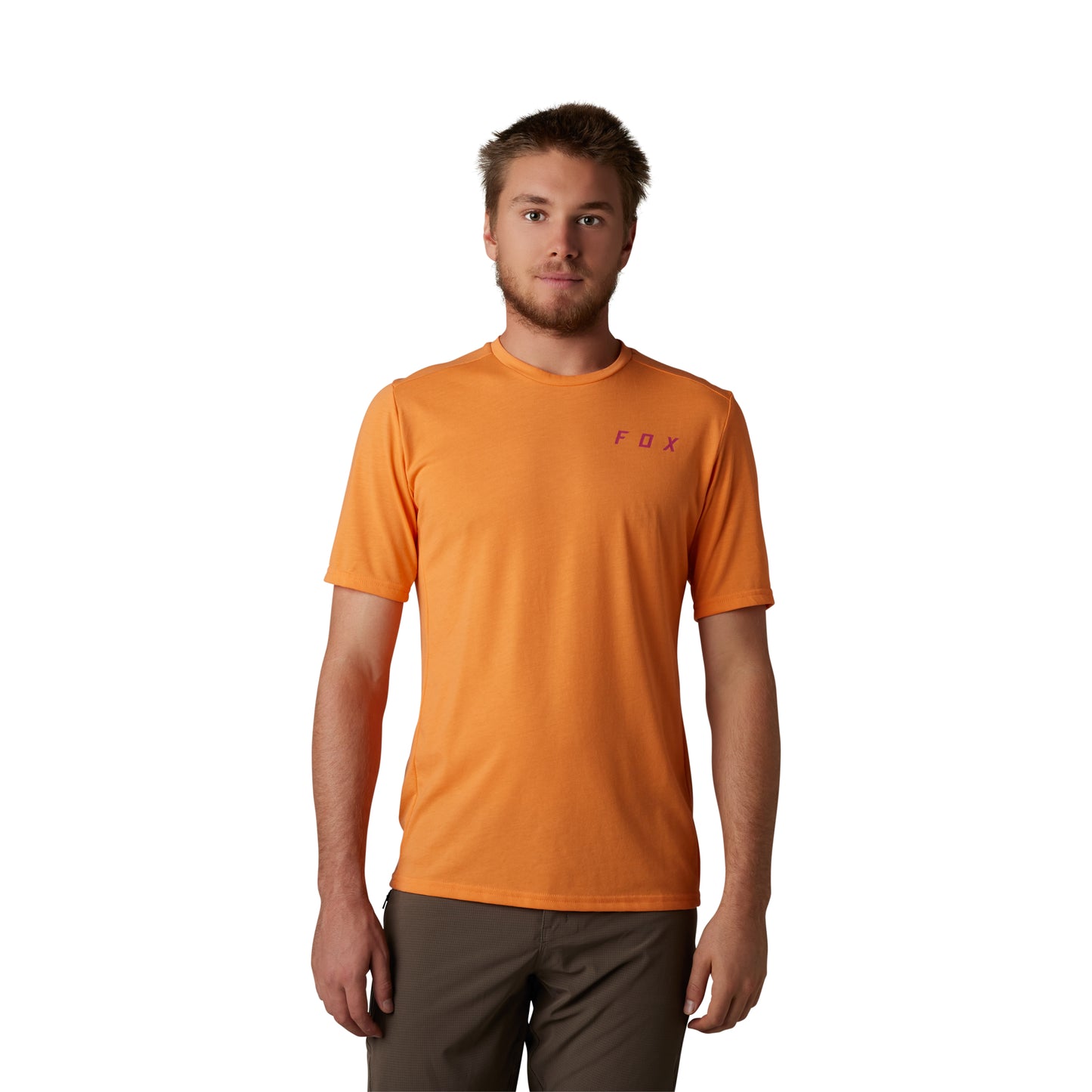 Fox Ranger DriRelease Race Short Sleeve Jersey - L - Day Glo Orange