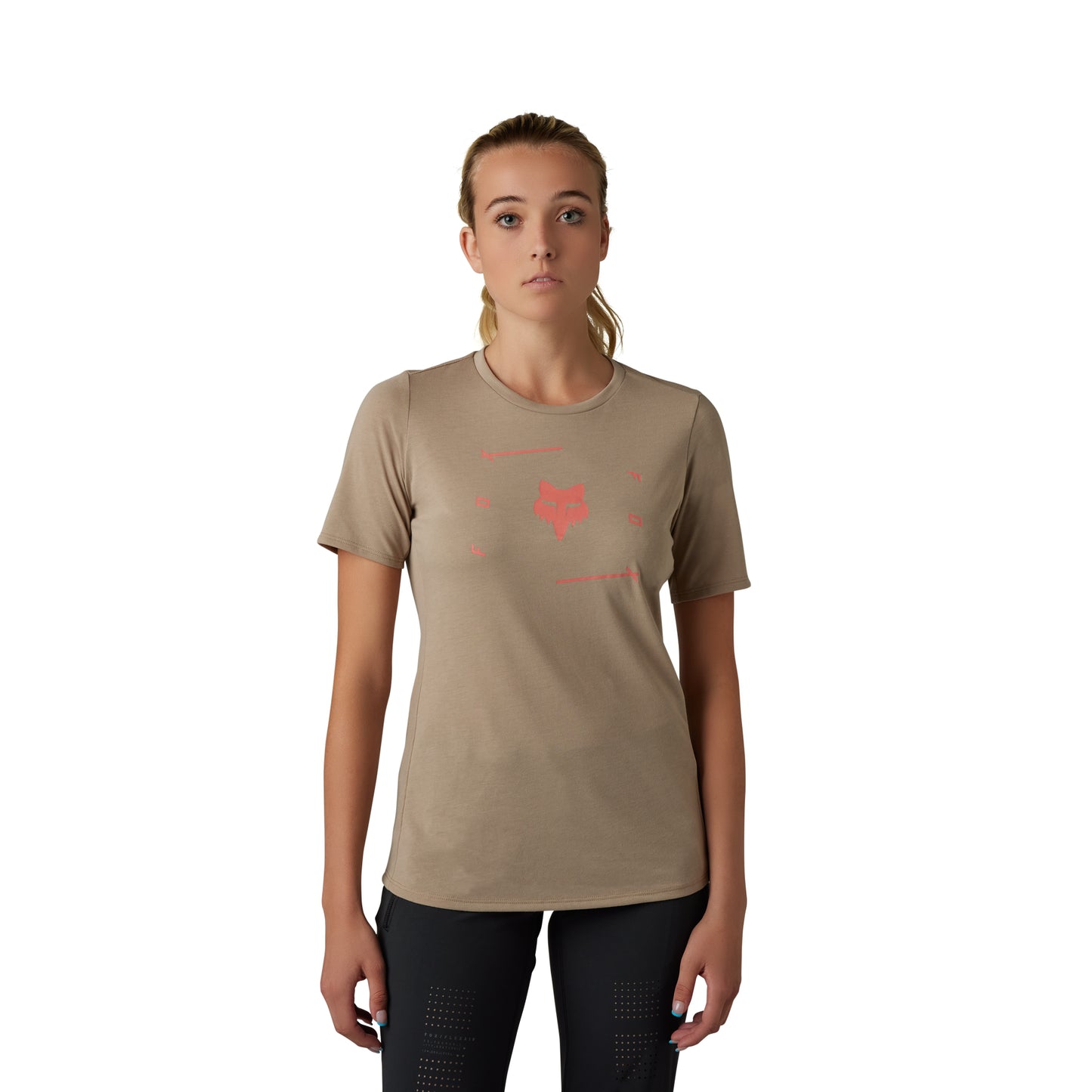 Fox Flexair DriRelease Veni Women's Short Sleeve Jersey - Women's XL - Mocha