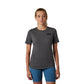 Fox Flexair DriRelease Fract Women's Short Sleeve Jersey - Women's L - Pewter