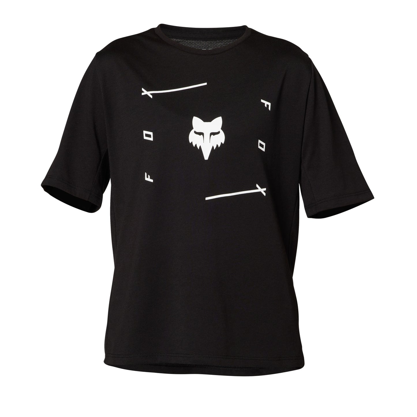 Fox Ranger DriRelease Veni Youth Short Sleeve Jersey - Youth M - Black