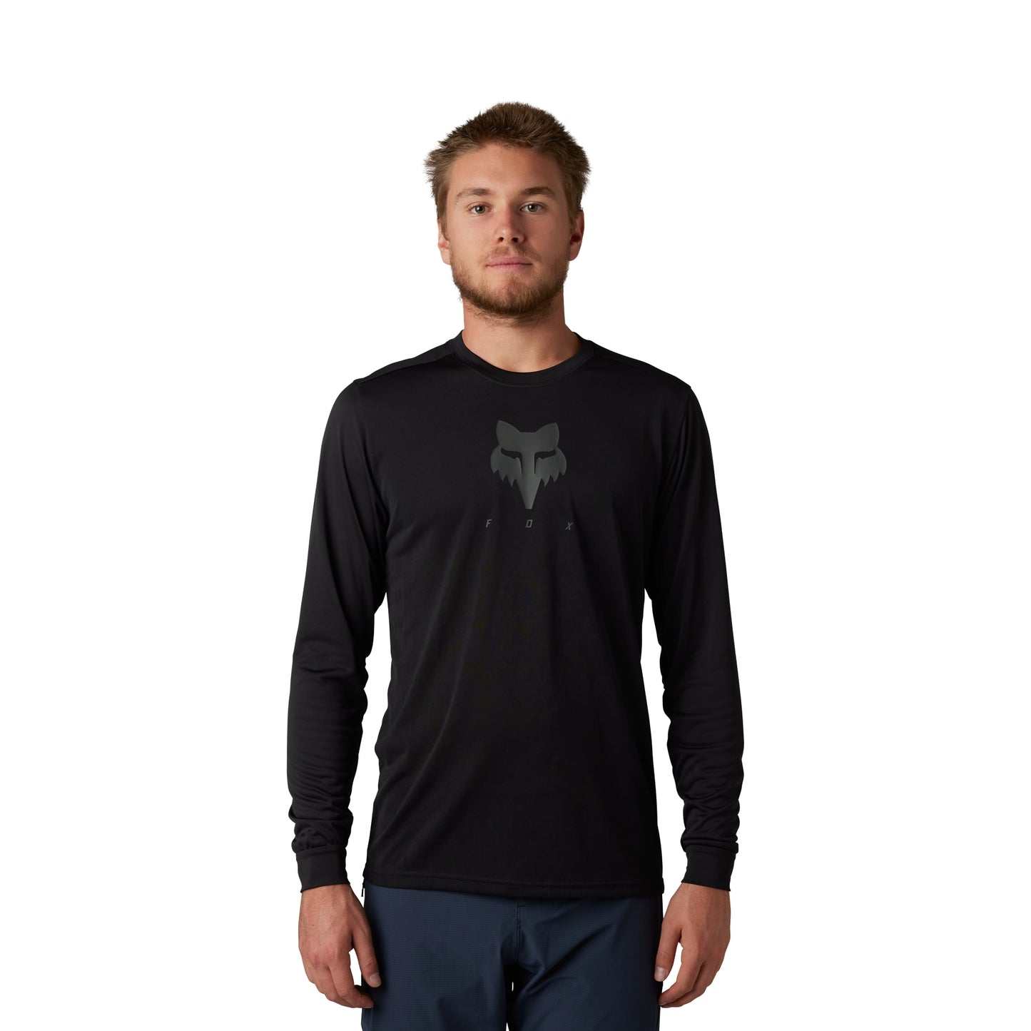 Fox Ranger Tru Dri Long Sleeve Jersey - 2XL - Black - 2023