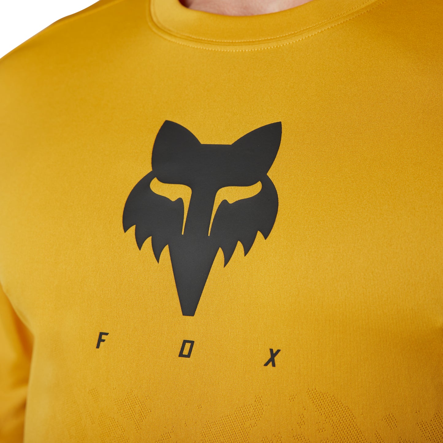 Fox Ranger Tru Dri Long Sleeve Jersey - S - Daffodil