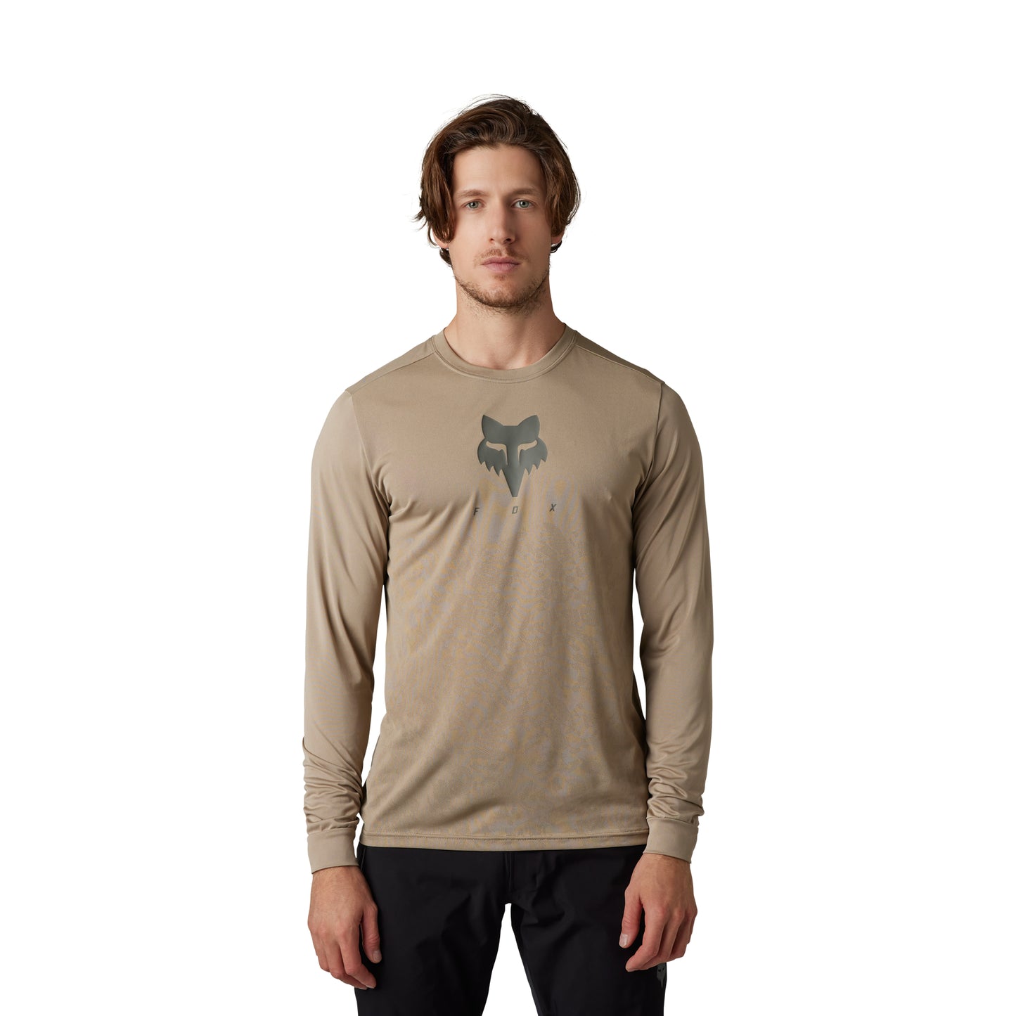 Fox Ranger Tru Dri Long Sleeve Jersey - L - Mocha