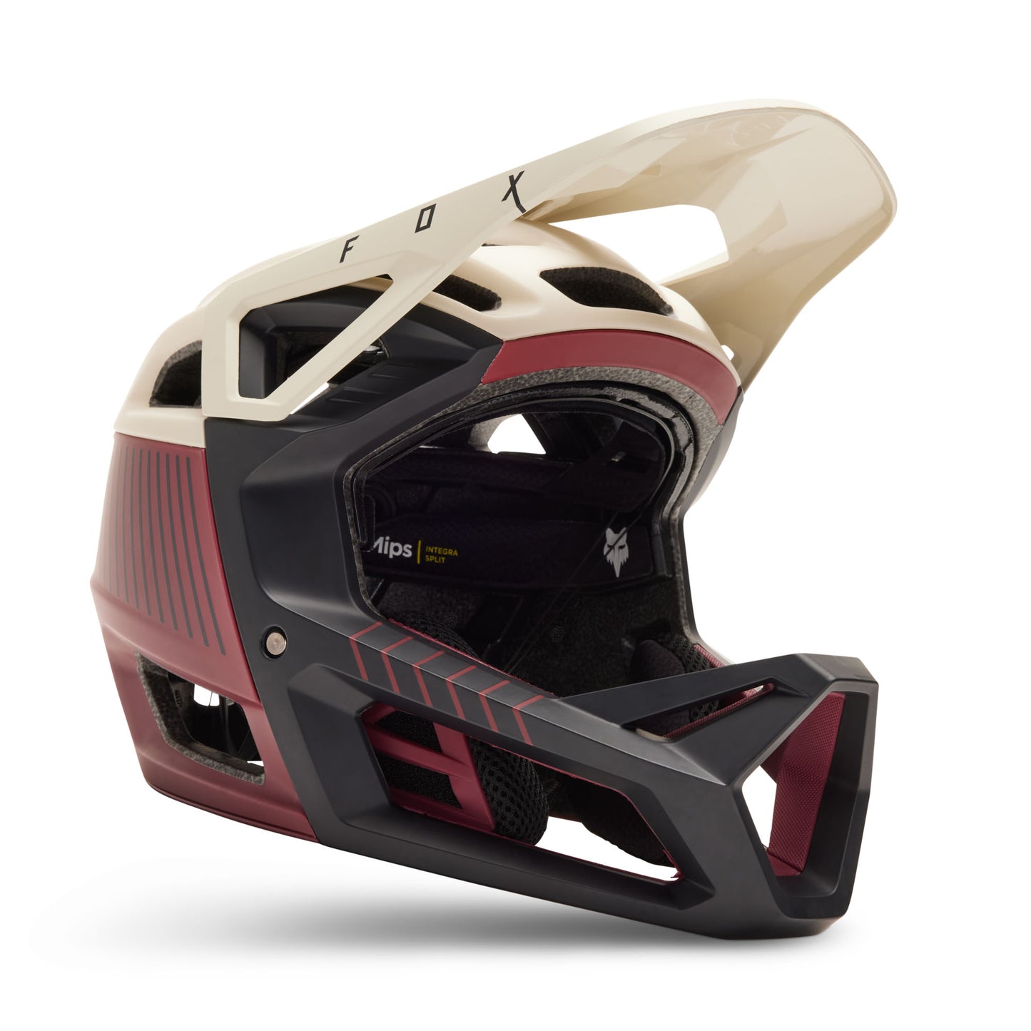 Fox Proframe RS MIPS Helmet - M - Mash Bordeaux