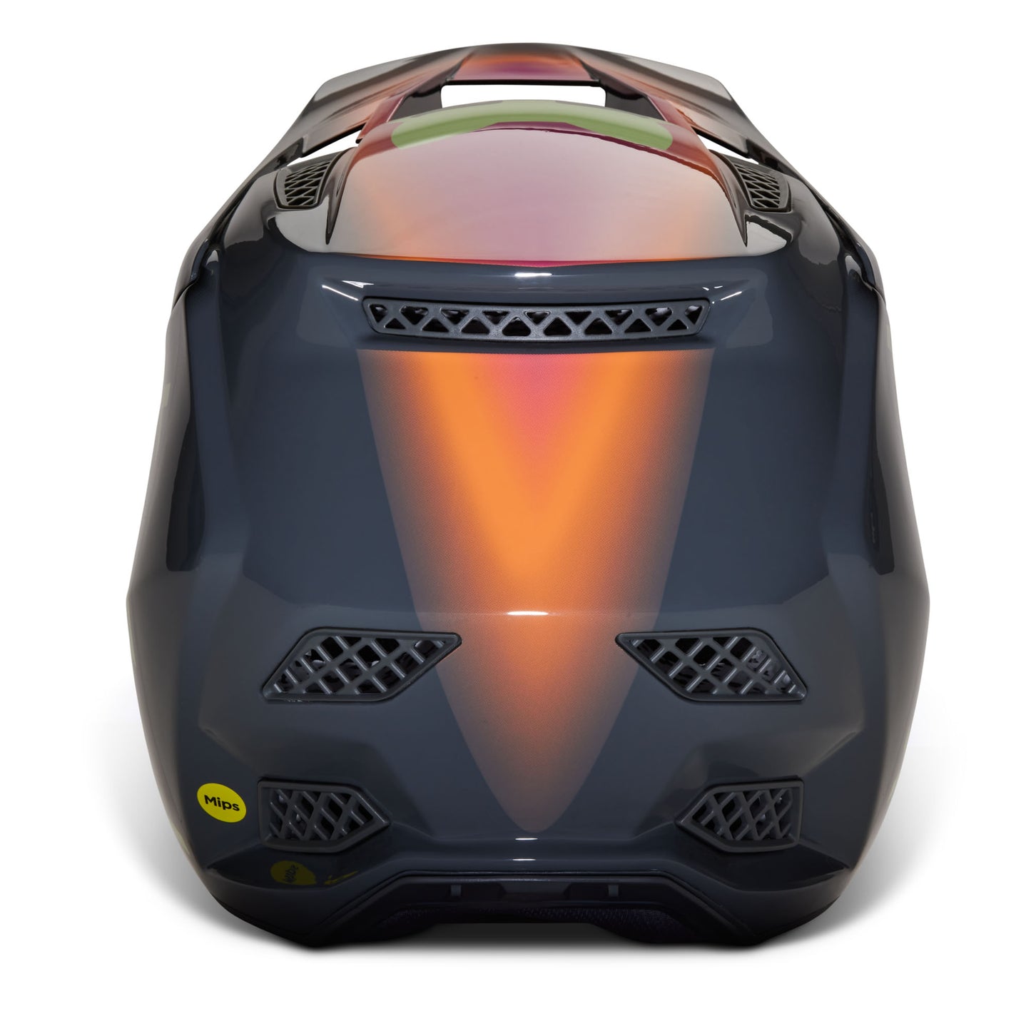 Fox Rampage Pro Carbon MIPS Helmet - S - Reez Pewter