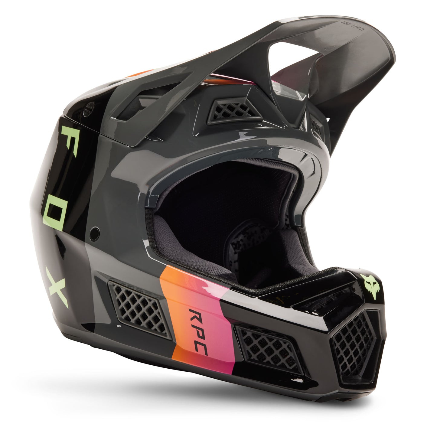 Fox Rampage Pro Carbon MIPS Helmet - M - Reez Pewter