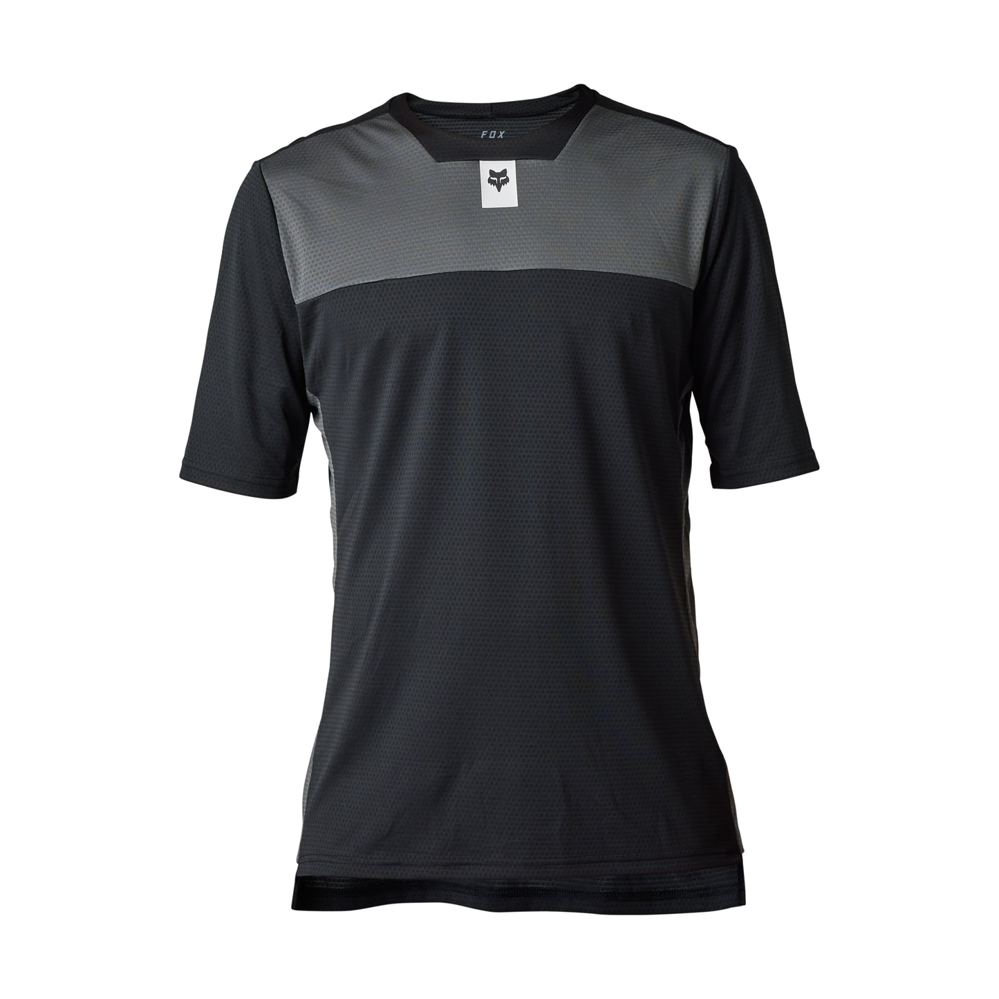 Fox Short Sleeve Jersey - M - Black - Grey