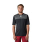 Fox Defend Short Sleeve Jersey - L - Black - Grey