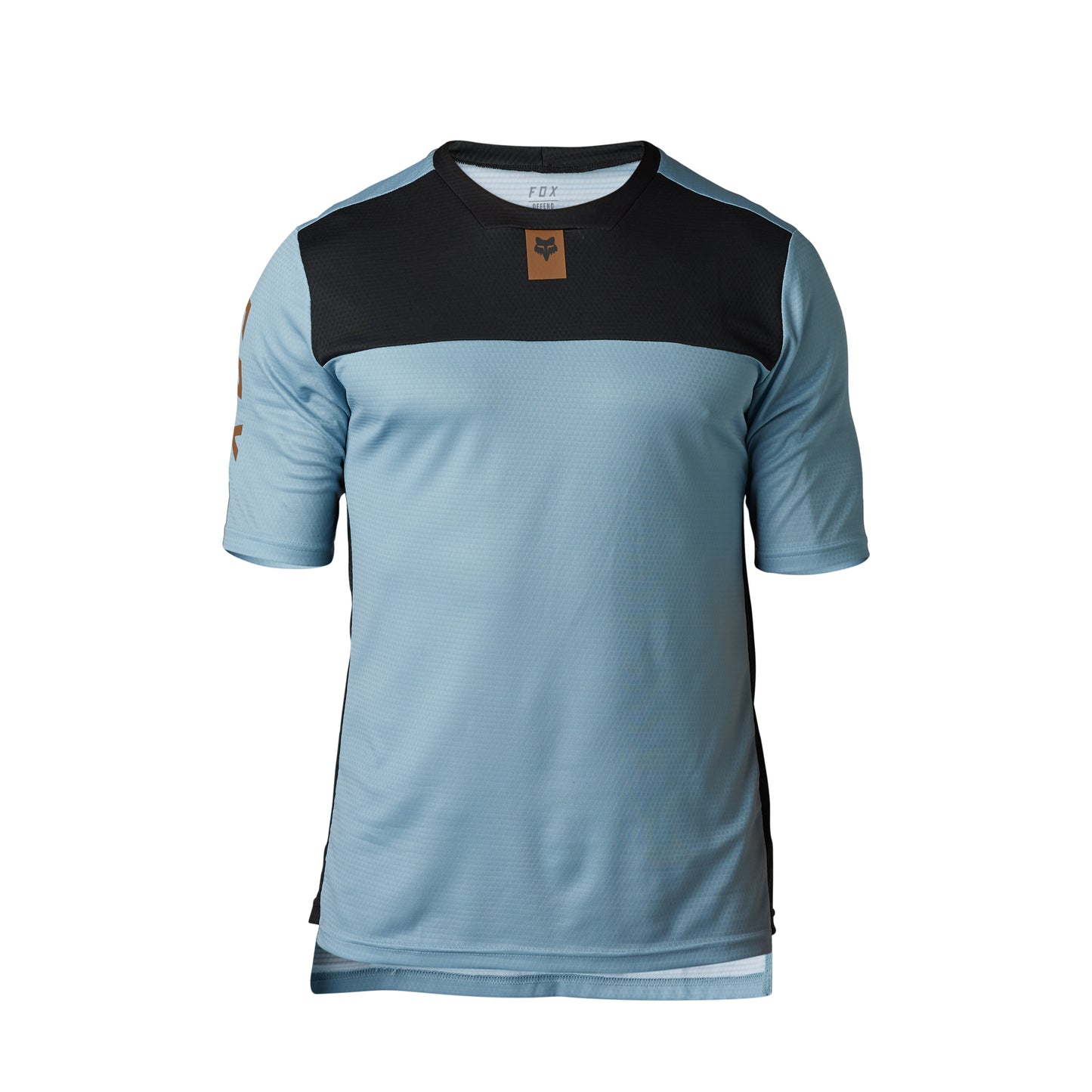 Fox Defend Short Sleeve Jersey - L - Gunmetal