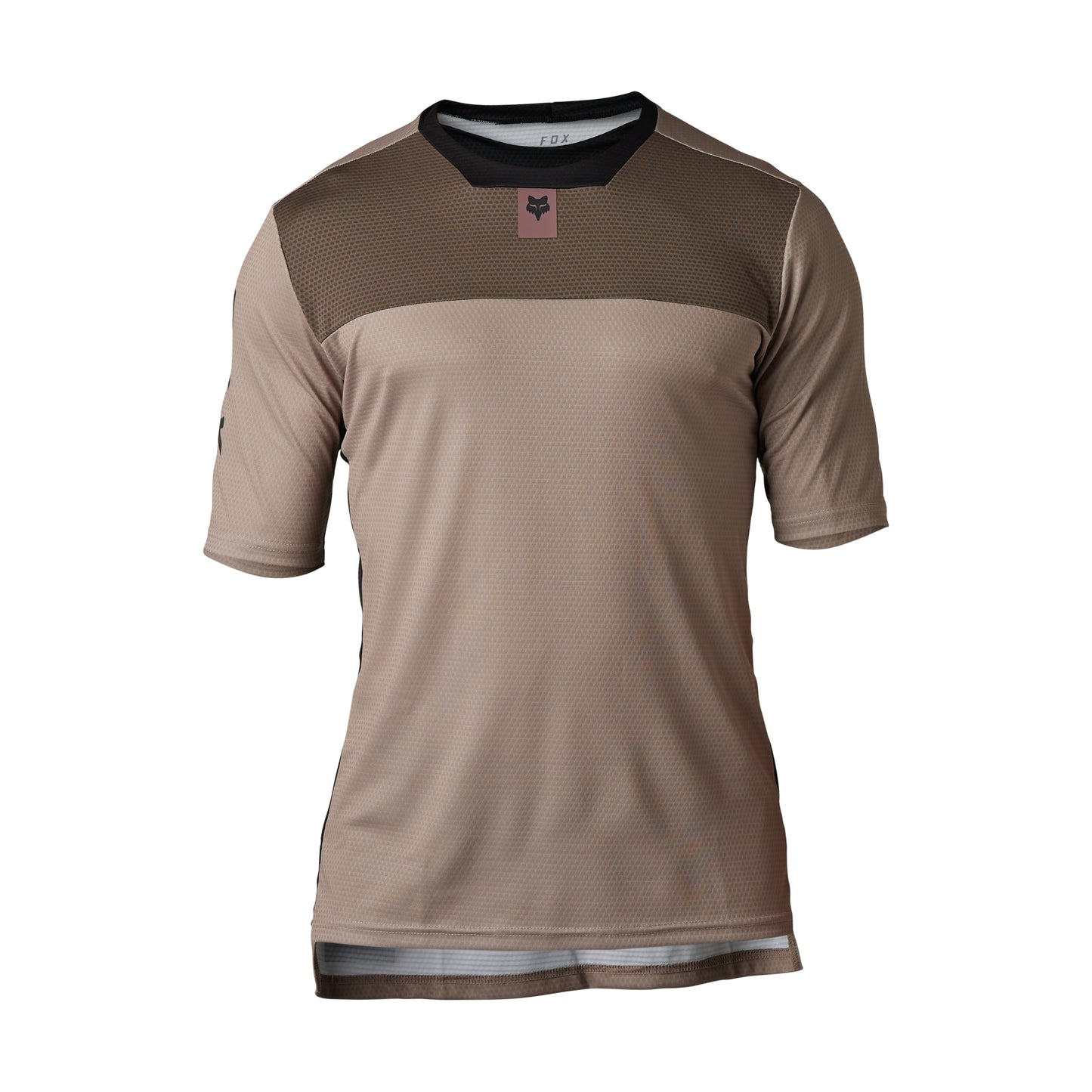 Fox Defend Short Sleeve Jersey - S - Mocha