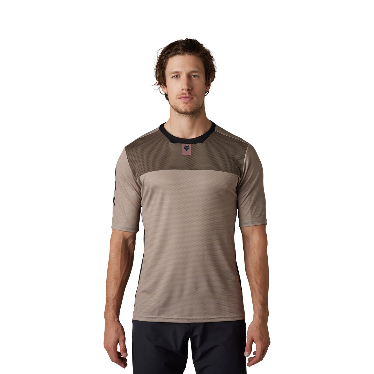 Fox Defend Short Sleeve Jersey - XL - Mocha