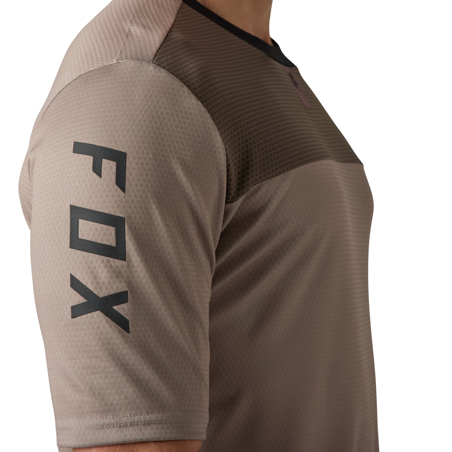 Fox Defend Short Sleeve Jersey - XL - Mocha